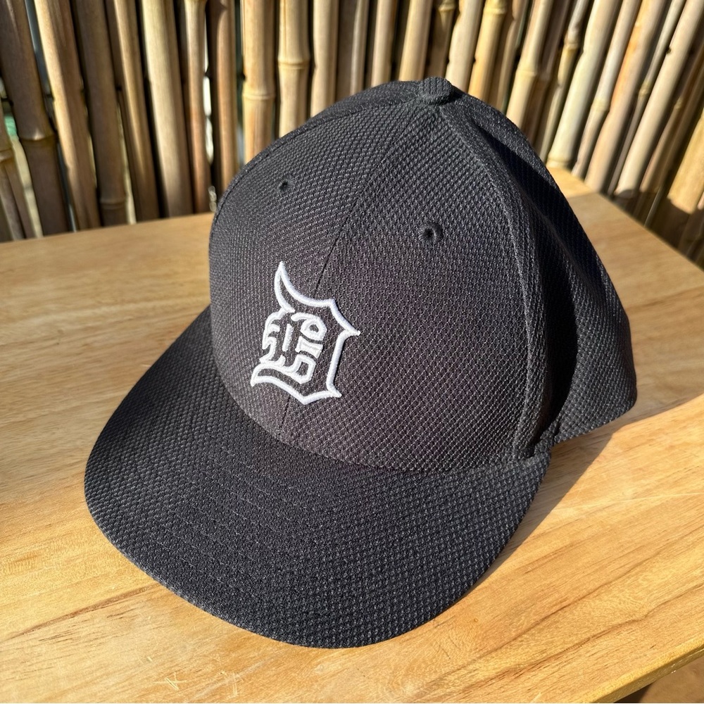 MLB 2016 New Era Detroit Tigers Fitted Low Crown Baseball Hat Size 7-1/2